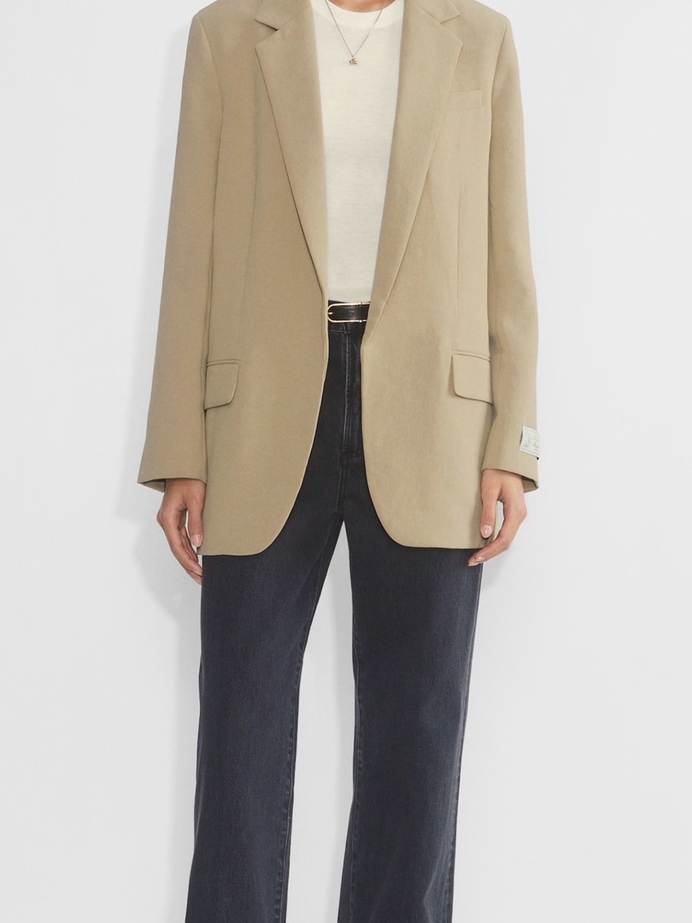 Wilfred Beige Tailored Blazer